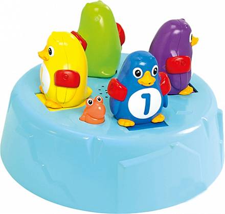 Игрушка для ванной «Пингвины на льдине» 